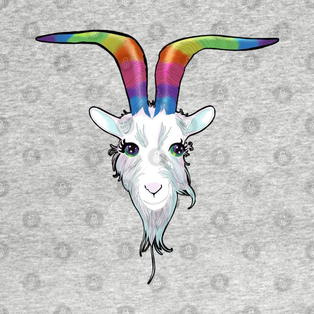 Cute Magical Goat by Katacomb